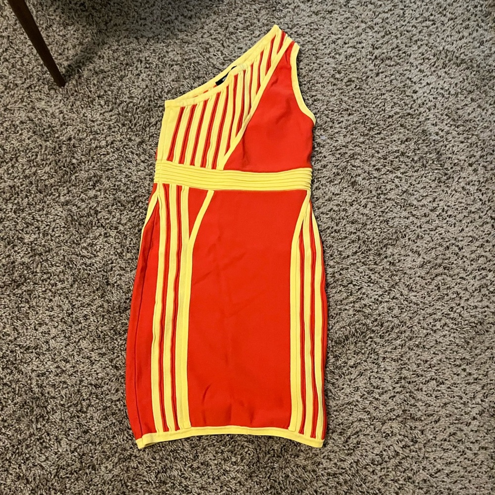 Half shoulder  dress